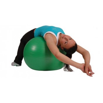 MAMBO MAX AB GYM BALL - 65 CM - GREEN - FASTER BLASTER PUMP